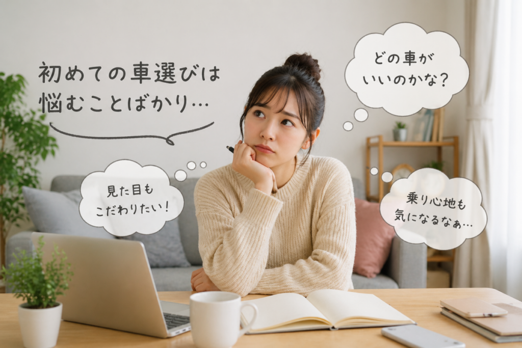 【女性必見】初めての車選びも安心｜私の車選びの旅🚗