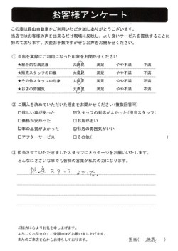 2023年3月7日の有限会社長山自動車整備工場 軽未使用車専門店のお客様
