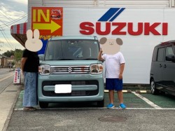 2022年9月17日の有限会社長山自動車整備工場 軽未使用車専門店のお客様