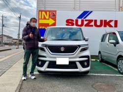 2022年1月23日の有限会社長山自動車整備工場 軽未使用車専門店のお客様
