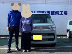 2022年1月29日の有限会社長山自動車整備工場 軽未使用車専門店のお客様